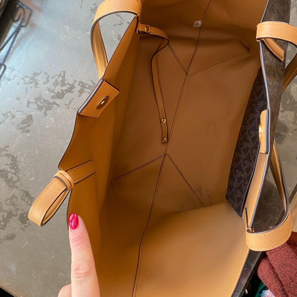 Michael Kors Brown Monogram tote